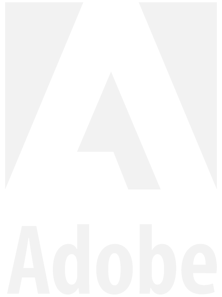 Adobe Logo white